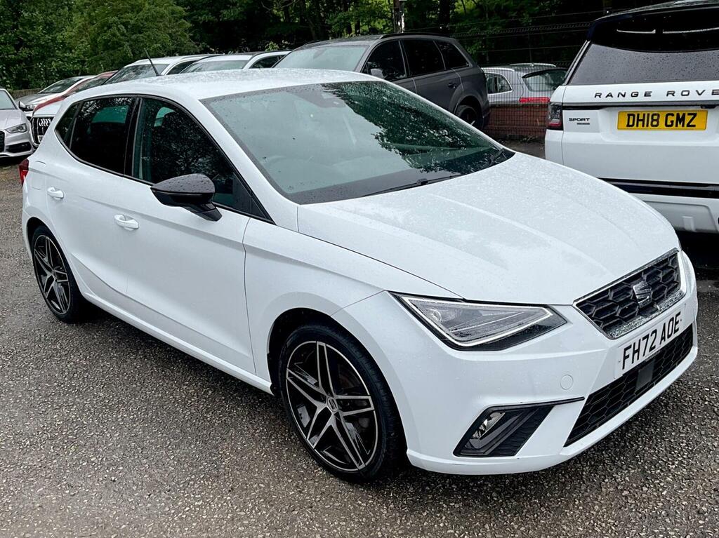 Seat Ibiza Hatchback 1.0 Tsi Fr Edition Euro 6 Ss 202 FH72AOE White #2