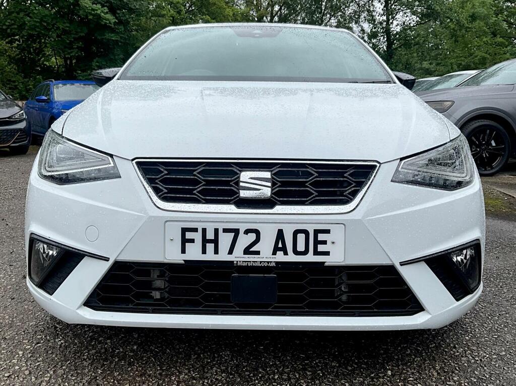 Seat Ibiza Hatchback 1.0 Tsi Fr Edition Euro 6 Ss 202 FH72AOE White #5