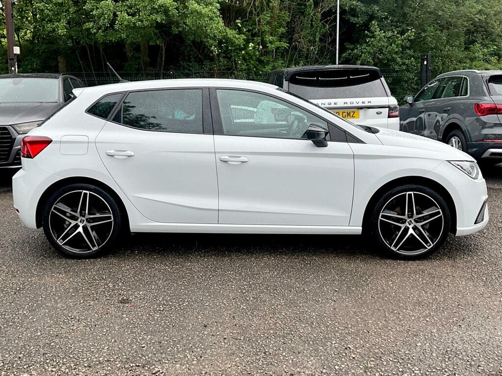 Seat Ibiza Hatchback 1.0 Tsi Fr Edition Euro 6 Ss 202 FH72AOE White #6
