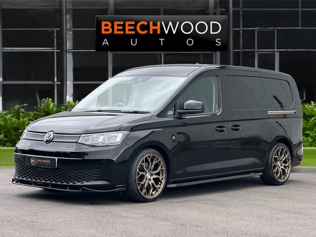 Volkswagen Caddy Maxi 2021 2.0 Tdi C20 Commerce Panel Van 6Dr Man Black #5