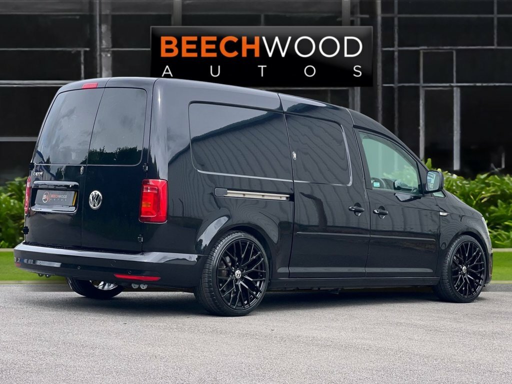 Volkswagen Caddy Maxi 2019 2.0 Tdi C20 Trendline Panel Van 6Dr Ma Black #4