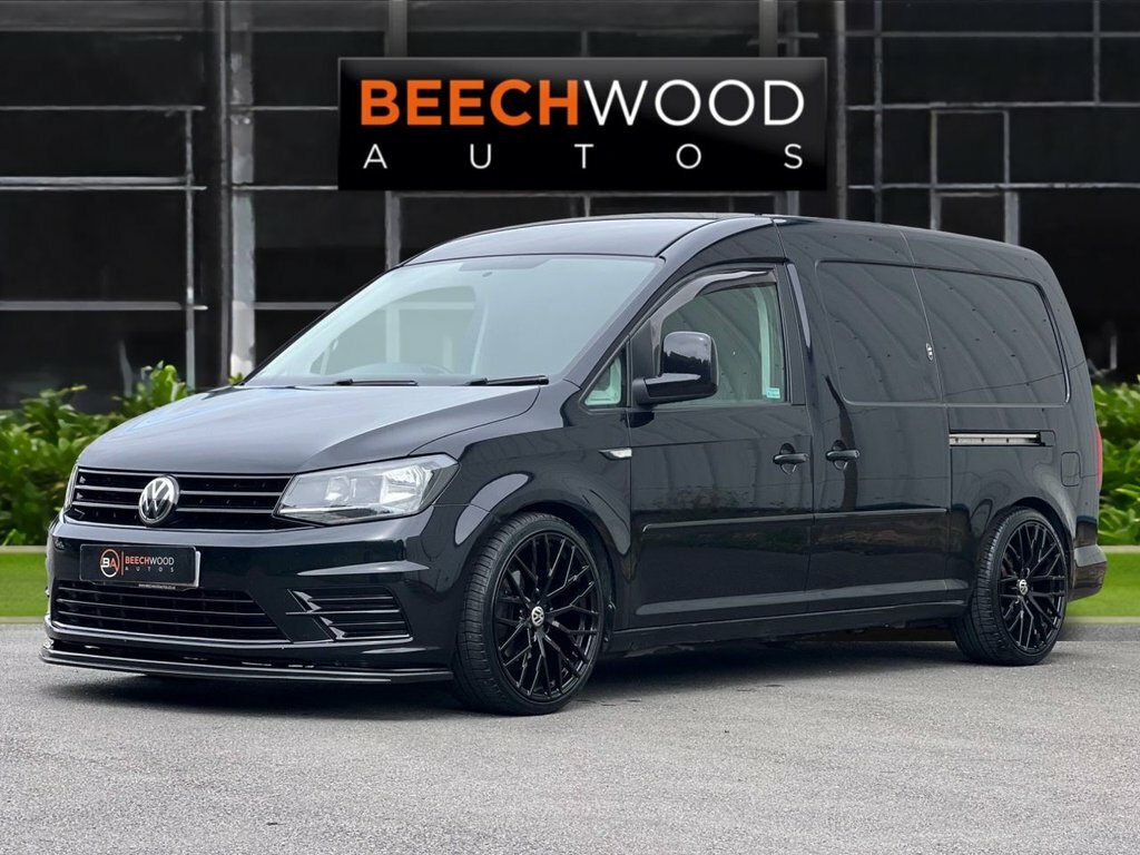 Volkswagen Caddy Maxi 2019 2.0 Tdi C20 Trendline Panel Van 6Dr Ma Black #2