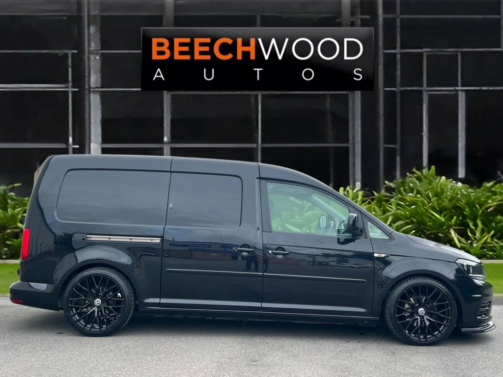 Volkswagen Caddy Maxi 2019 2.0 Tdi C20 Trendline Panel Van 6Dr Ma Black #5