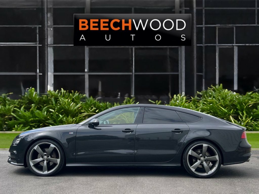 Audi A7 2014 3.0 Tdi V6 Black Edition Sportback YX14YHD Grey #5