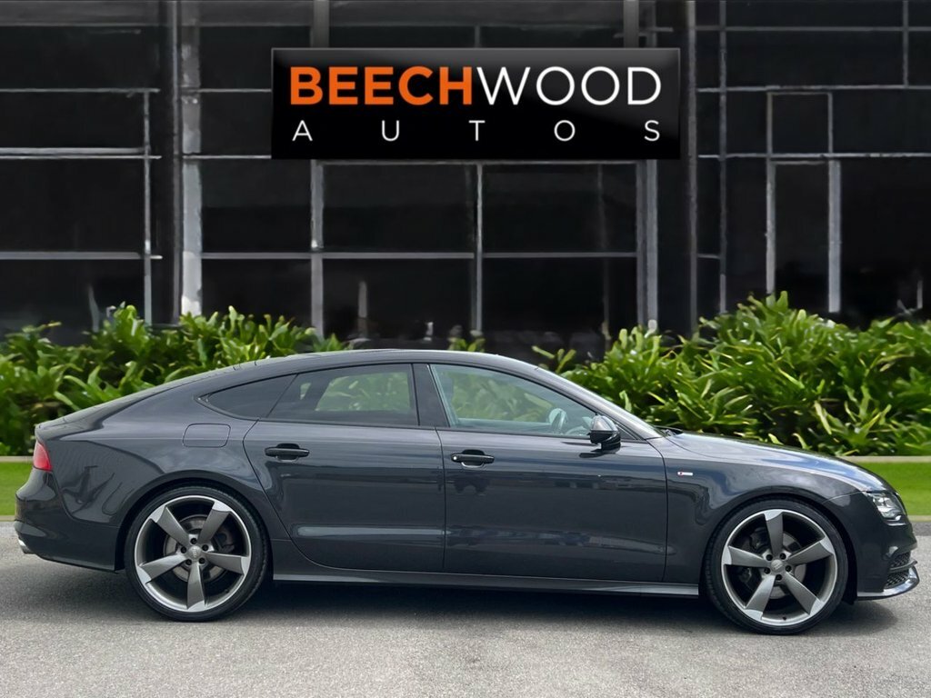 Audi A7 2014 3.0 Tdi V6 Black Edition Sportback YX14YHD Grey #4