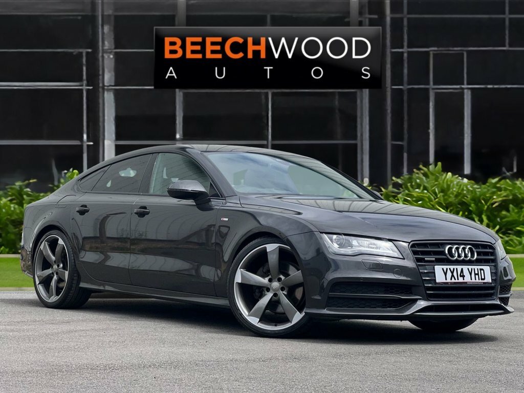 Audi A7 2014 3.0 Tdi V6 Black Edition Sportback Grey