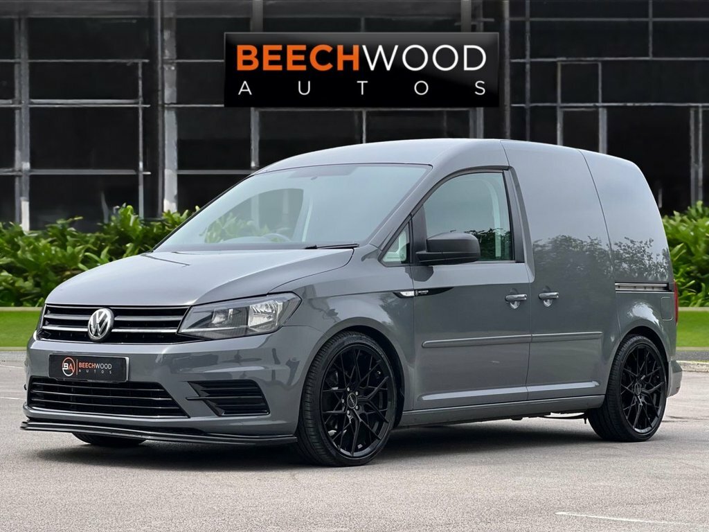 Volkswagen Caddy 2019 2.0 Tdi C20 Beechwood Custom Panel Van Di DSZ8961 Grey #2