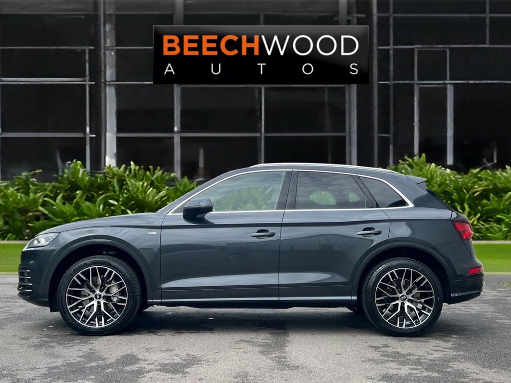 Audi Q5 2017 2.0 Tdi S Line Suv S Tronic Quattr OV67EKO Grey #4