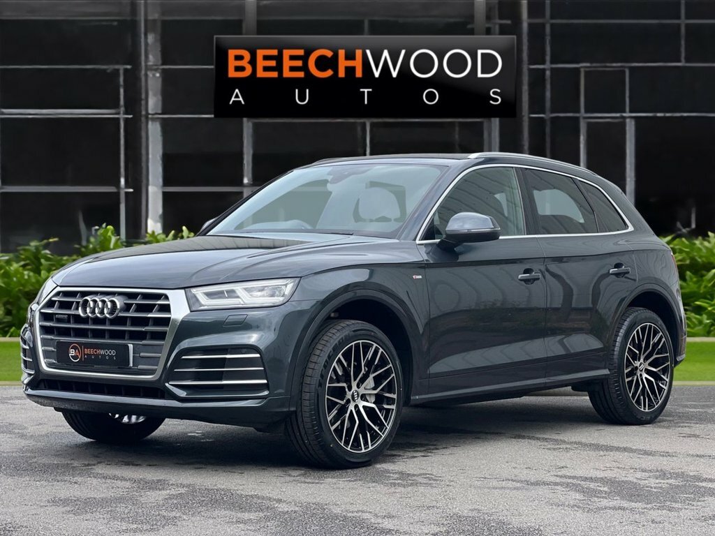 Audi Q5 2017 2.0 Tdi S Line Suv S Tronic Quattr OV67EKO Grey #2