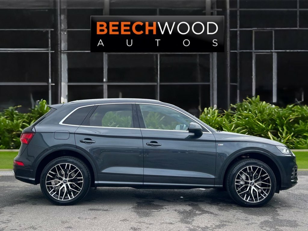 Audi Q5 2017 2.0 Tdi S Line Suv S Tronic Quattr OV67EKO Grey #5