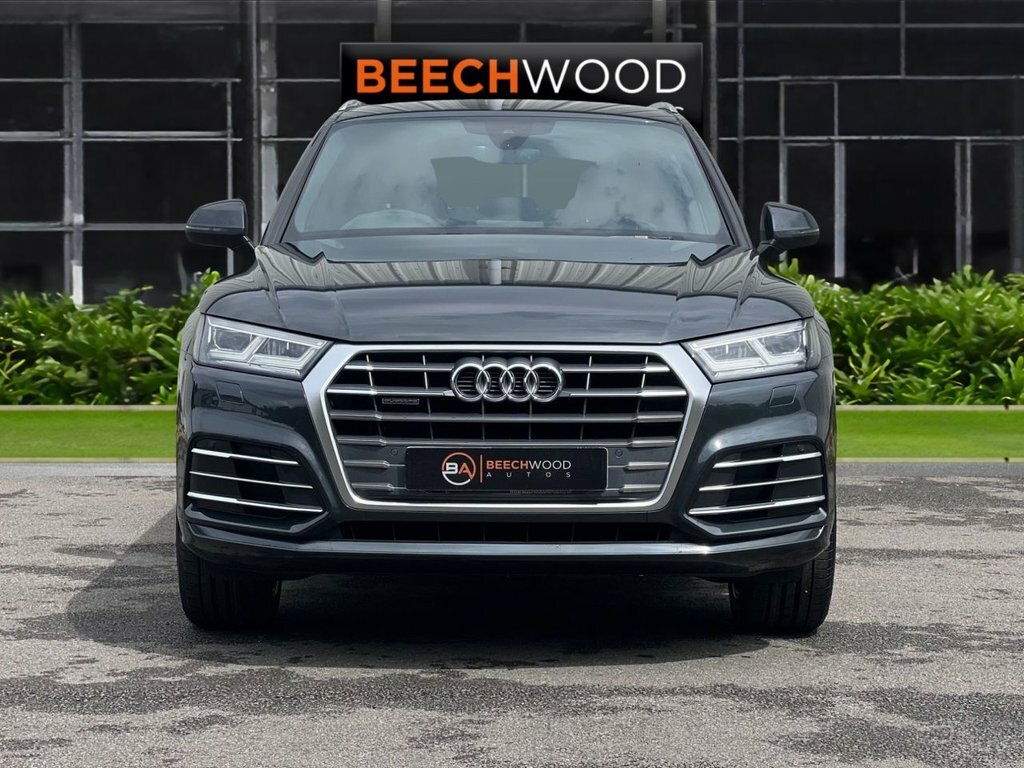 Audi Q5 2017 2.0 Tdi S Line Suv S Tronic Quattr OV67EKO Grey #3