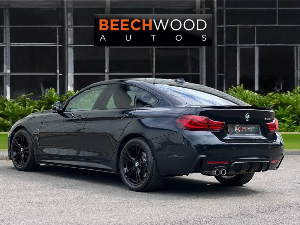 BMW 4 Series Gran Coupe 2020 2.0 420I Gpf M Sport Hatchback Aut LJ20OLV Black #6