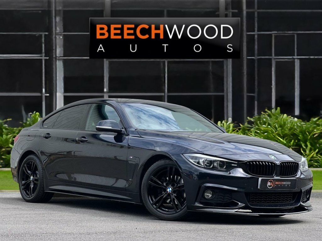 BMW 4 Series Gran Coupe 2020 2.0 420I Gpf M Sport Hatchback Aut LJ20OLV Black