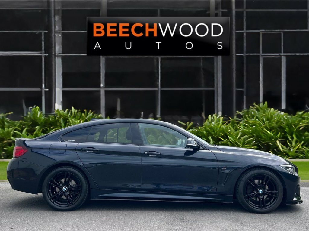 BMW 4 Series Gran Coupe 2020 2.0 420I Gpf M Sport Hatchback Aut LJ20OLV Black #4