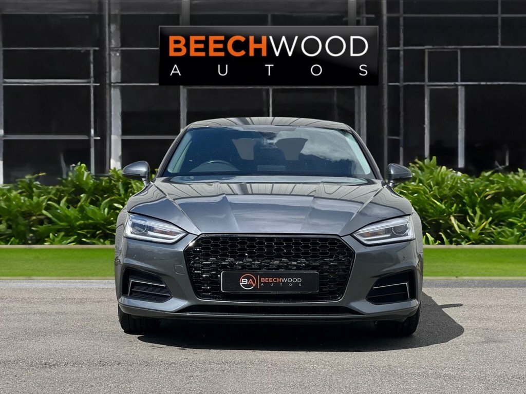 Audi A5 2018 2.0 Tdi Sport Sportback S Tronic Q HF18ZVZ Grey #3