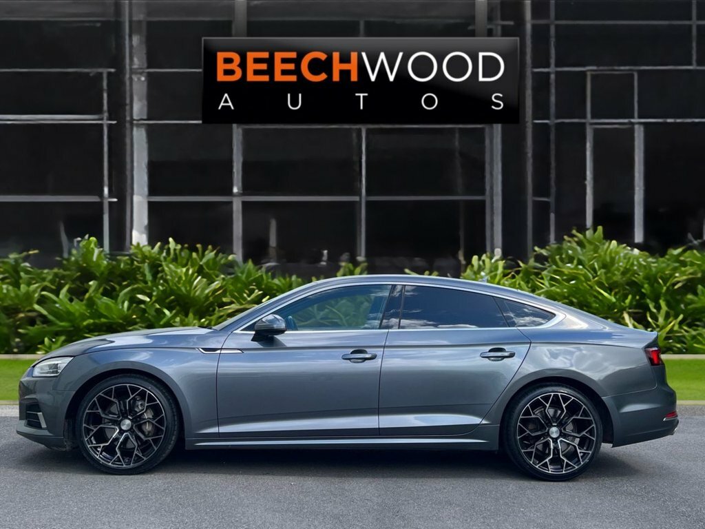 Audi A5 2018 2.0 Tdi Sport Sportback S Tronic Q HF18ZVZ Grey #6