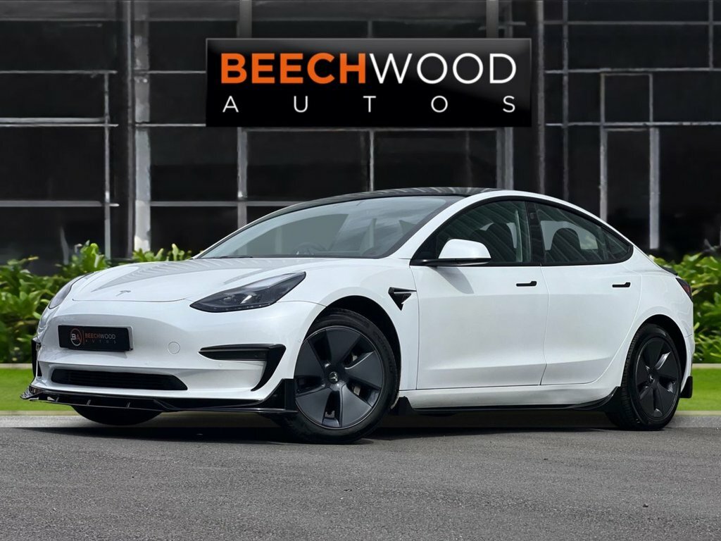 Tesla Model 3 2020 Dual Motor Long Range Saloon A SN70WNZ White #2