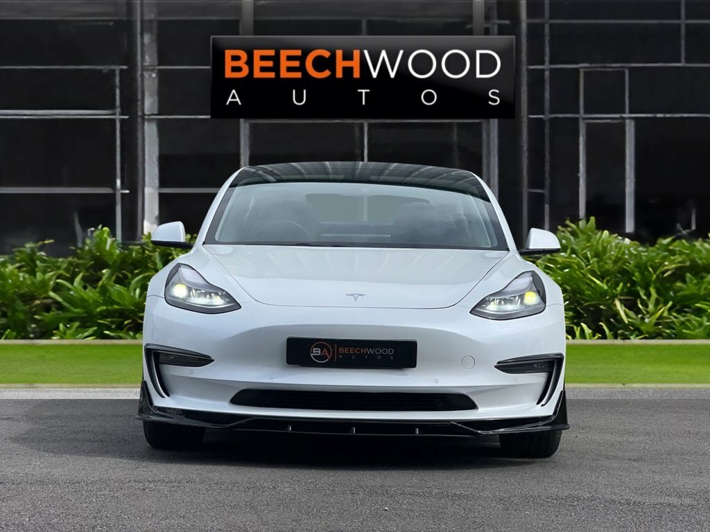Tesla Model 3 2020 Dual Motor Long Range Saloon A SN70WNZ White #4