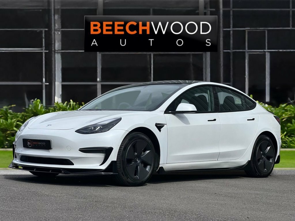 Tesla Model 3 2020 Dual Motor Long Range Saloon A SN70WNZ White #3