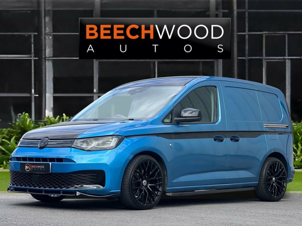 Volkswagen Caddy 2021 2.0 Tdi C20 Commerce Plus Panel Van Diese EK21JWU Blue #2