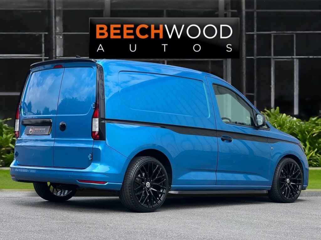 Volkswagen Caddy 2021 2.0 Tdi C20 Commerce Plus Panel Van Diese EK21JWU Blue #5