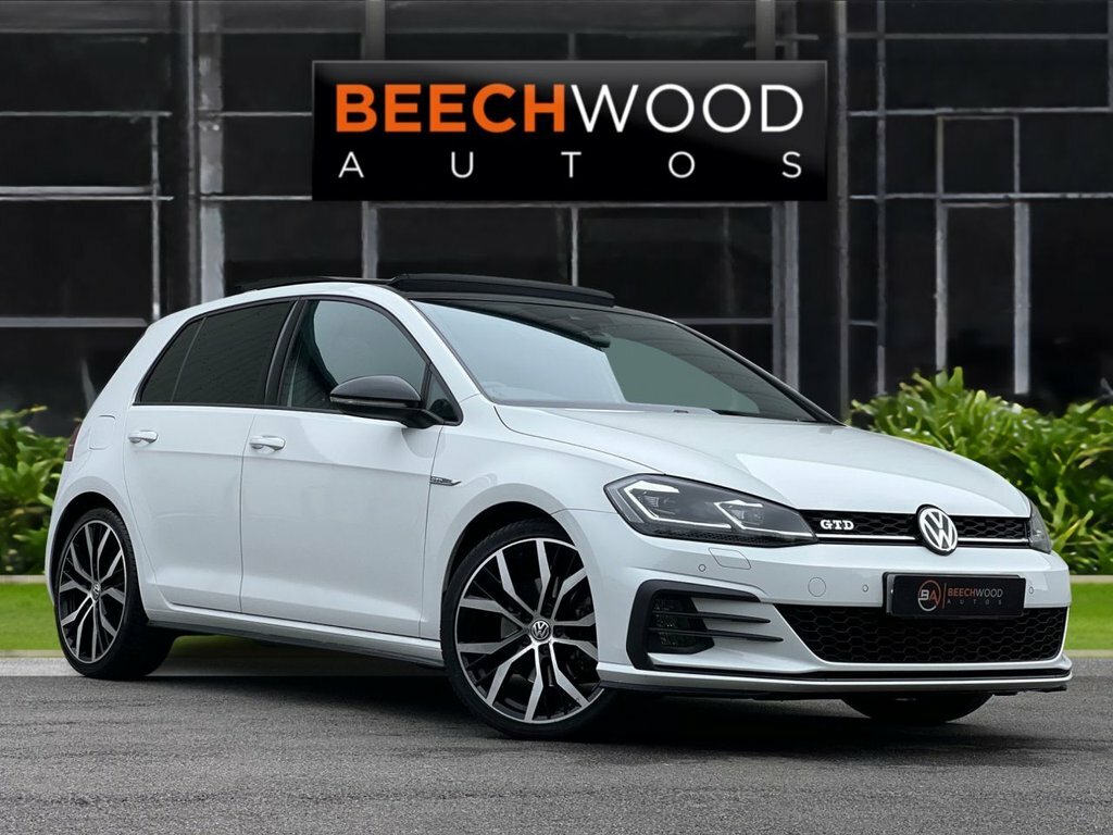 Volkswagen Golf 2019 2.0 Tdi Gtd Hatchback Dsg Euro 6 White