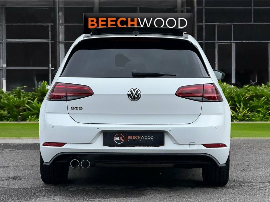 Volkswagen Golf 2019 2.0 Tdi Gtd Hatchback Dsg Euro 6 White #6