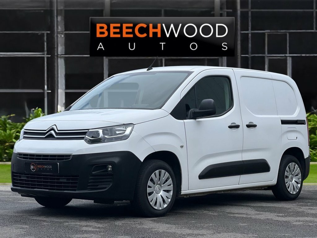 Citroen Berlingo 2019 1.5 Bluehdi 650 Enterprise M Panel Van Di MK69OVB White #2