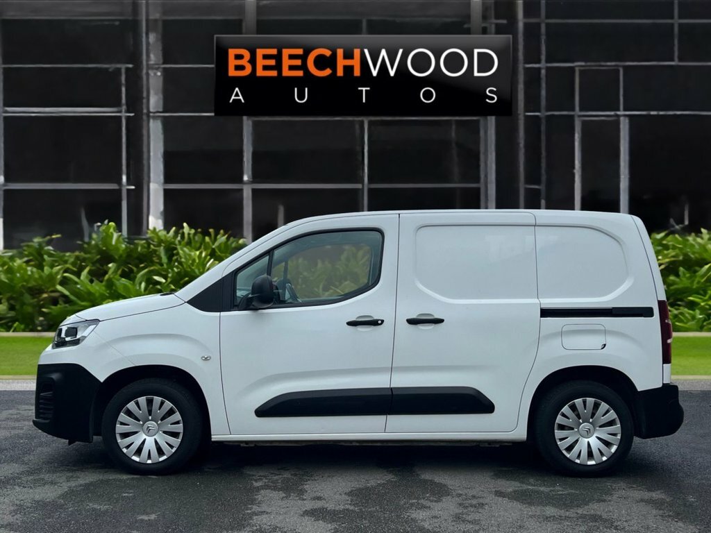 Citroen Berlingo 2019 1.5 Bluehdi 650 Enterprise M Panel Van Di MK69OVB White #4