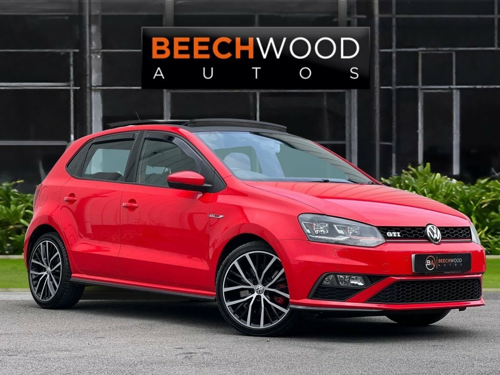 Volkswagen Polo 2015 1.8 Tsi Bluemotion Tech Gti Hatchback Pet Red