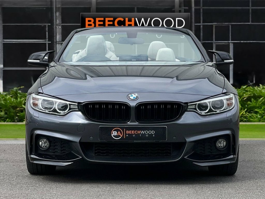 BMW 4 Series 2016 2.0 420D M Sport Convertible Manua Grey #3