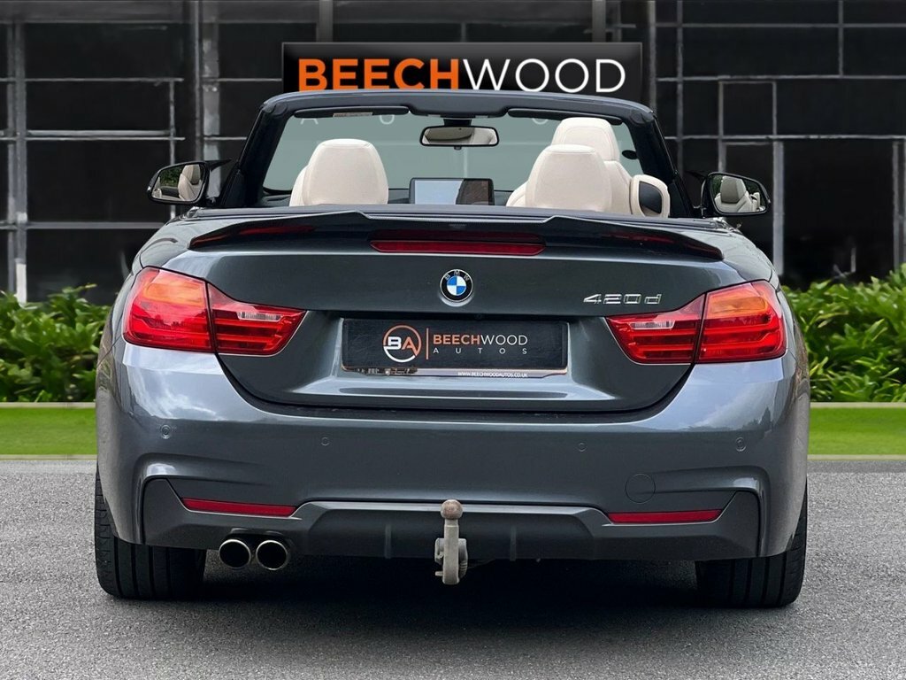BMW 4 Series 435D Xdrive M Sport Black #24