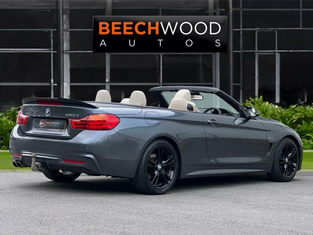 BMW 4 Series 2016 2.0 420D M Sport Convertible Manua Grey #5