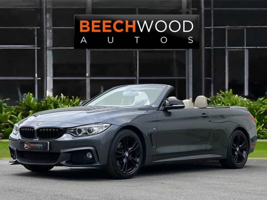 BMW 4 Series 2016 2.0 420D M Sport Convertible Manua Grey #2