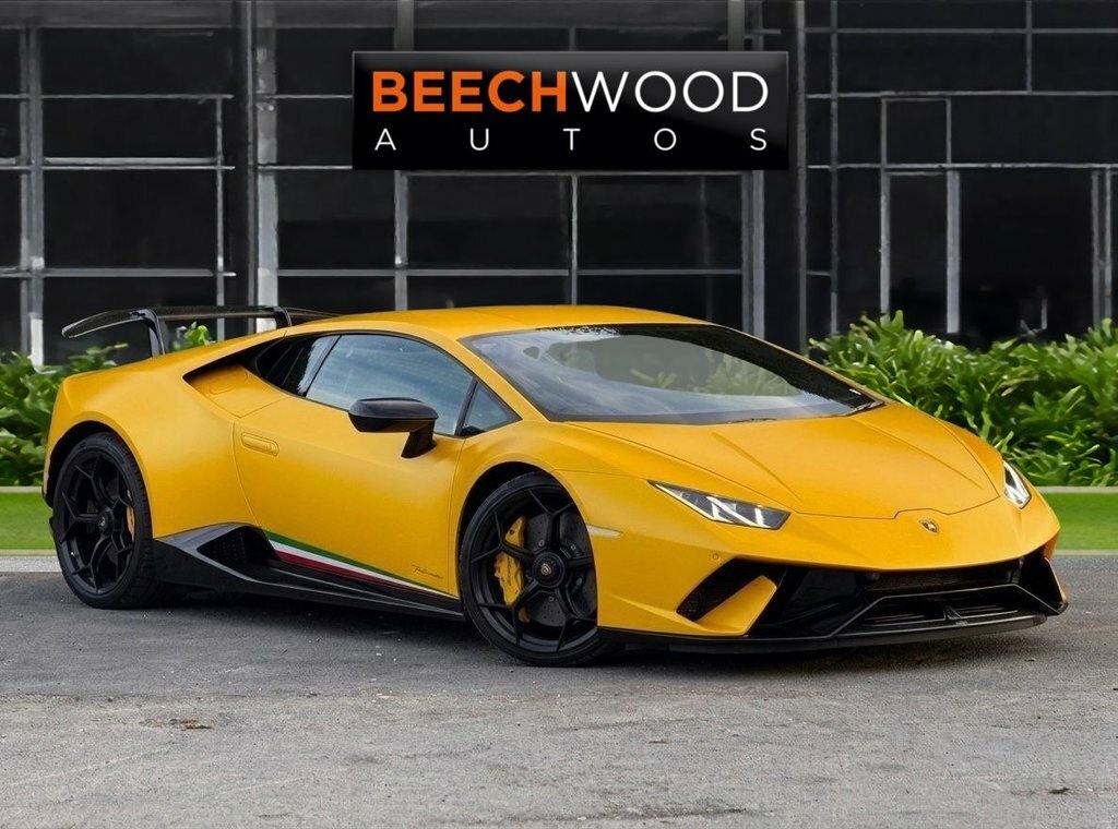 Lamborghini Huracan 2017 5.2 V10 Lp 640-4 Performante Coupe Black