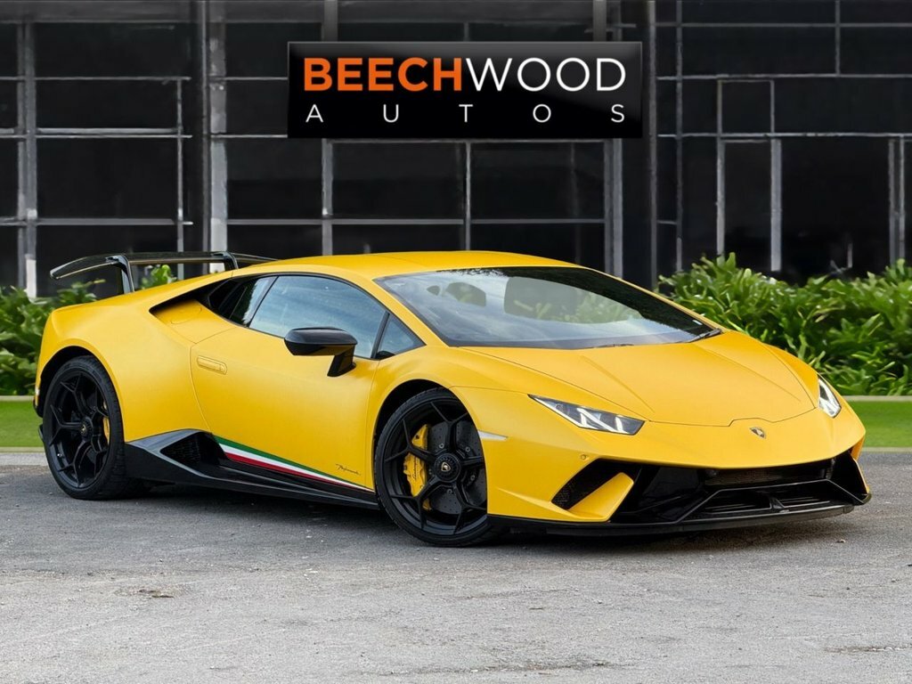 Lamborghini Huracan 2017 5.2 V10 Lp 640-4 Performante Coupe Black