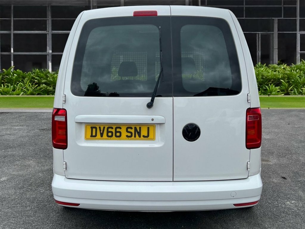 Volkswagen Caddy 2016 1.6 Tdi C20 Startline Panel Van Ma White #6