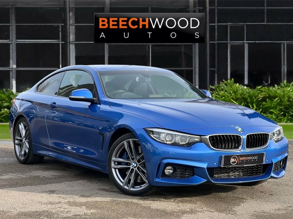 BMW 4 Series Gran Coupe 2018 2.0 420D M Sport Coupe Euro 6 Blue