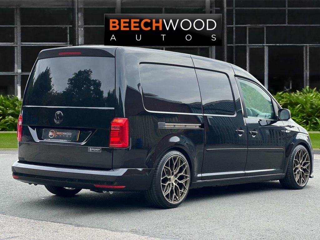 Volkswagen Caddy Maxi 2019 2.0 Tdi C20 Startline Panel Van 6Dr Ma Black #4