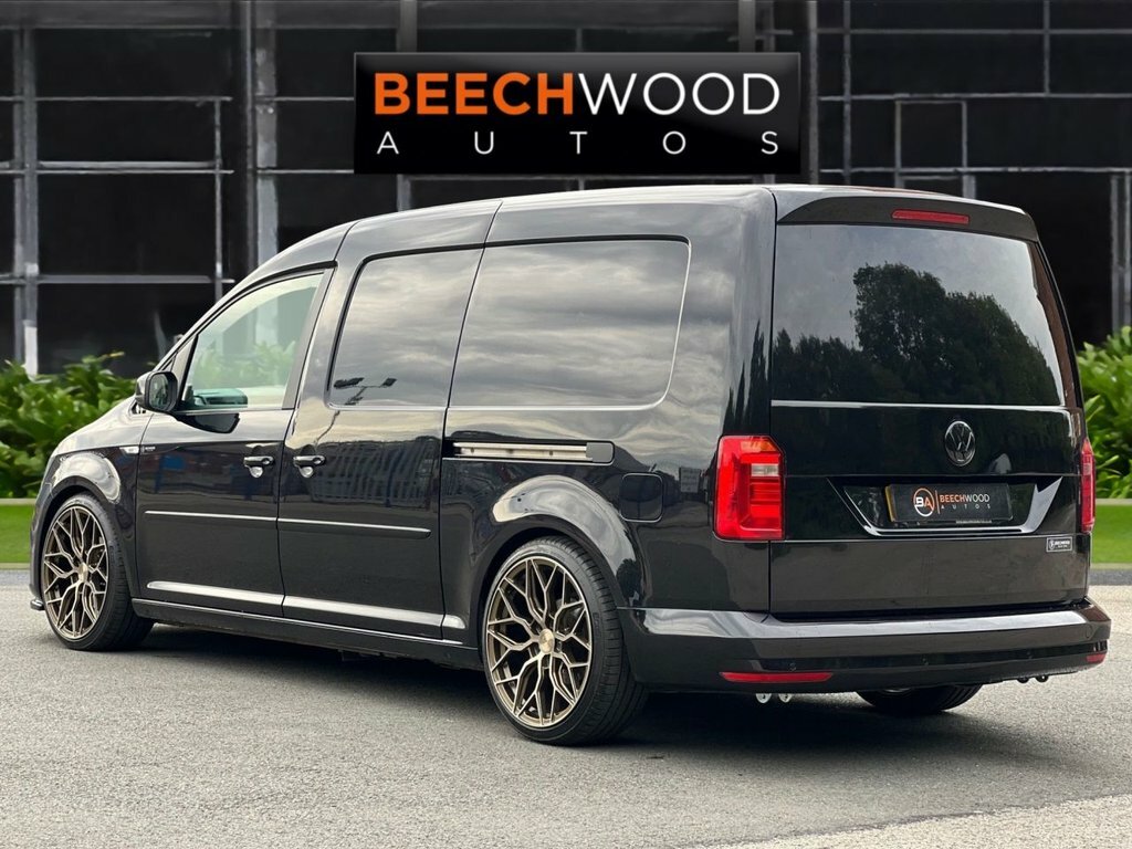 Volkswagen Caddy Maxi 2019 2.0 Tdi C20 Startline Panel Van 6Dr Ma Black #5