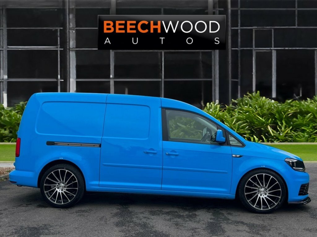 Volkswagen Caddy Maxi 2015 1.6 Tdi C20 Cr Beechwood Custom Panel Van 6Dr Blue #4