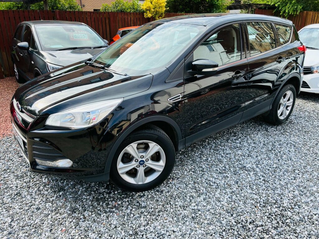 Ford Kuga 2.0 Tdci Zetec 2Wd Euro 6 Ss SJ16YLA Black #2