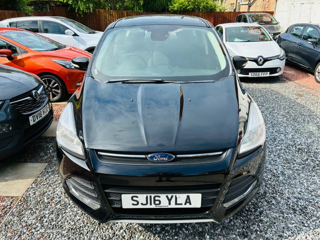 Ford Kuga 2.0 Tdci Zetec 2Wd Euro 6 Ss SJ16YLA Black #3