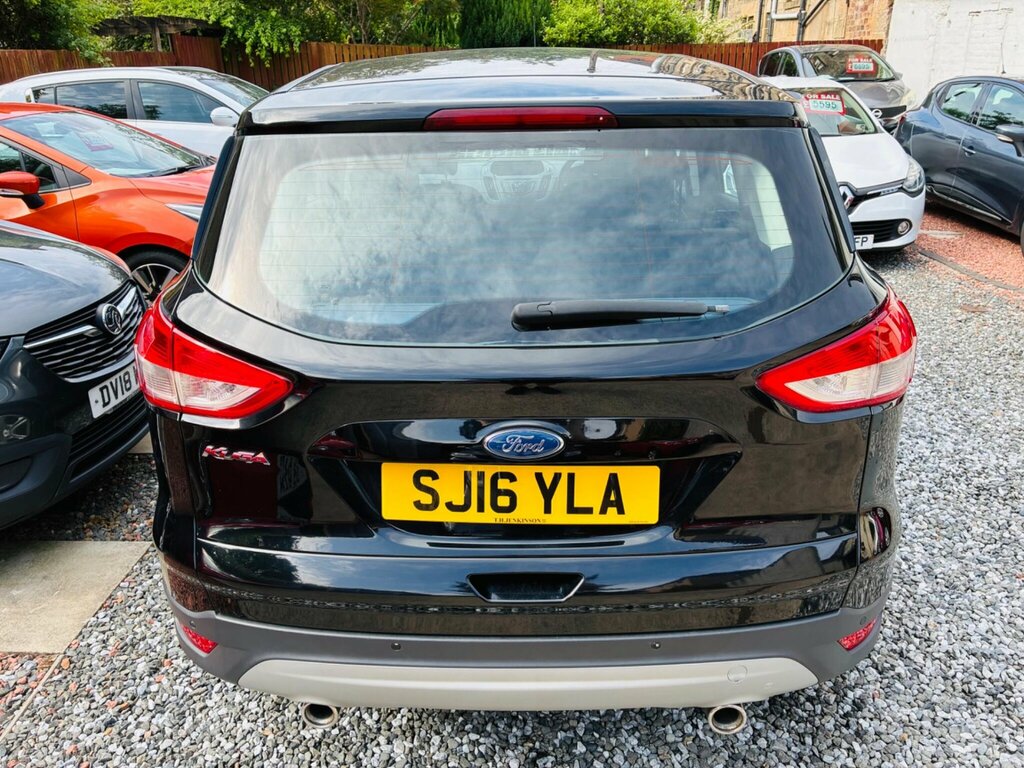 Ford Kuga 2.0 Tdci Zetec 2Wd Euro 6 Ss SJ16YLA Black #4