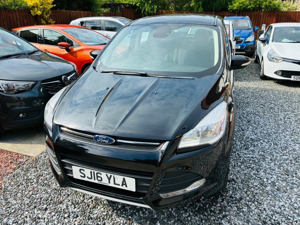 Ford Kuga 2.0 Tdci Zetec 2Wd Euro 6 Ss SJ16YLA Black #5