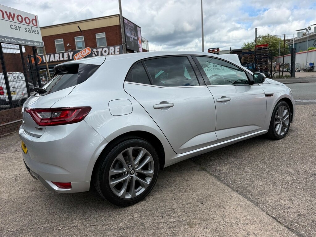 Renault Megane 1.6 Dci Gt Line Nav Euro 6 Ss Silver #3