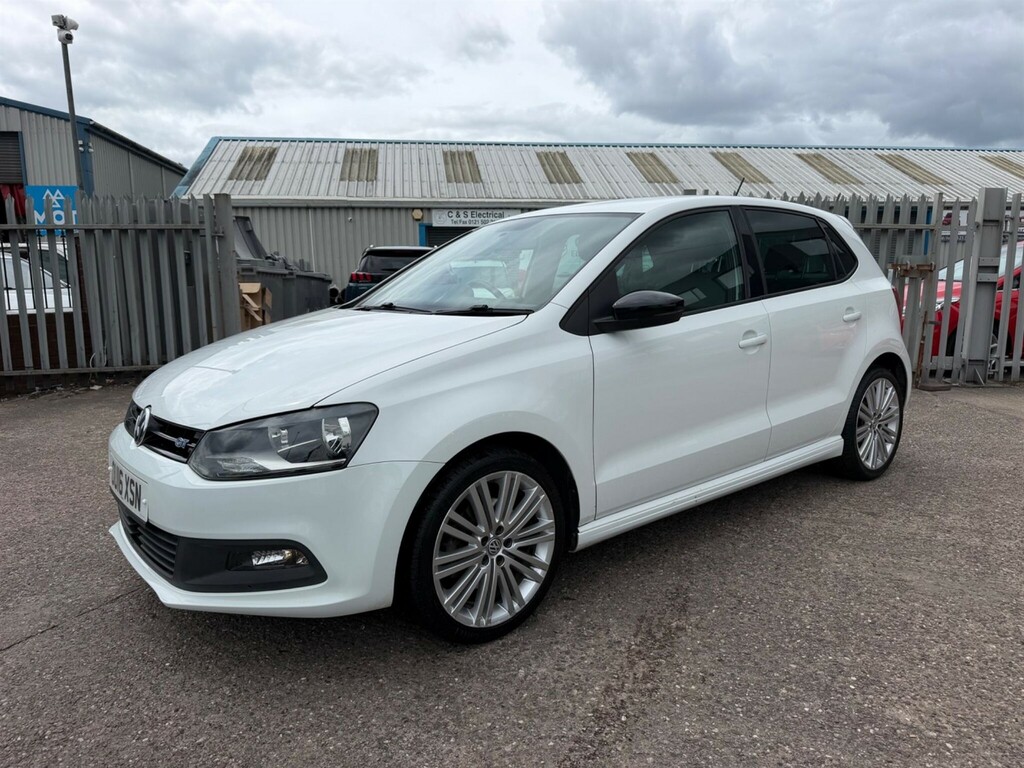 Volkswagen Polo 1.4 Tsi Bluemotion Tech Act Bluegt Dsg Euro 6 Ss White #2