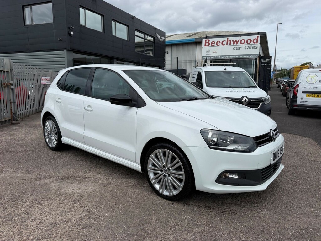 Volkswagen Polo 1.4 Tsi Bluemotion Tech Act Bluegt Dsg Euro 6 Ss White
