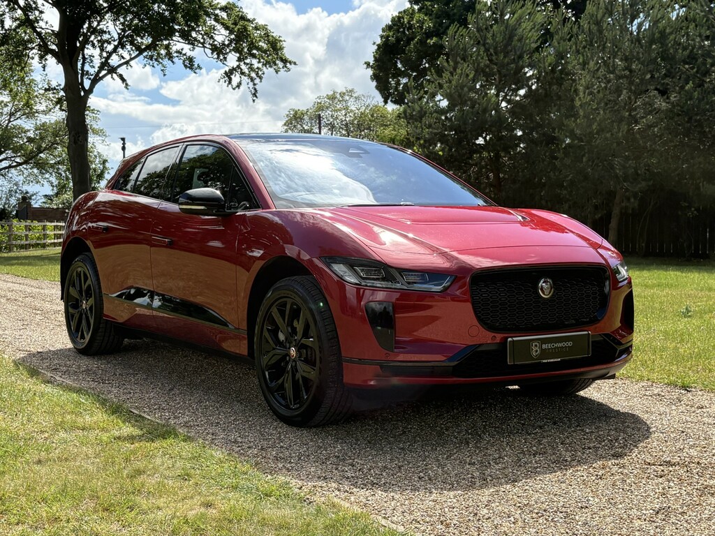 Jaguar I-Pace Suv 400 90Kwh Black 202222 OU22XML Red #4