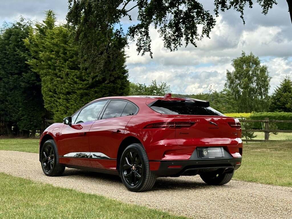 Jaguar I-Pace Suv 400 90Kwh Black 202222 OU22XML Red #2